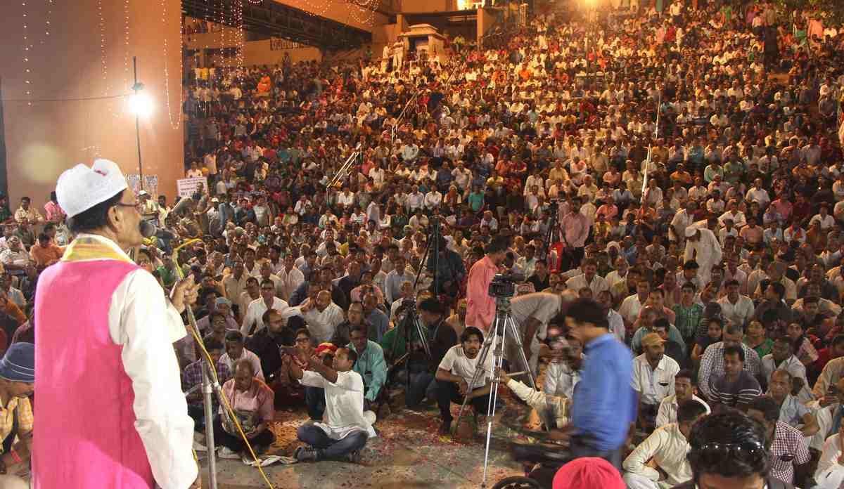 Mahamurkh mela organise at rajendra prasad ghat in varanasi