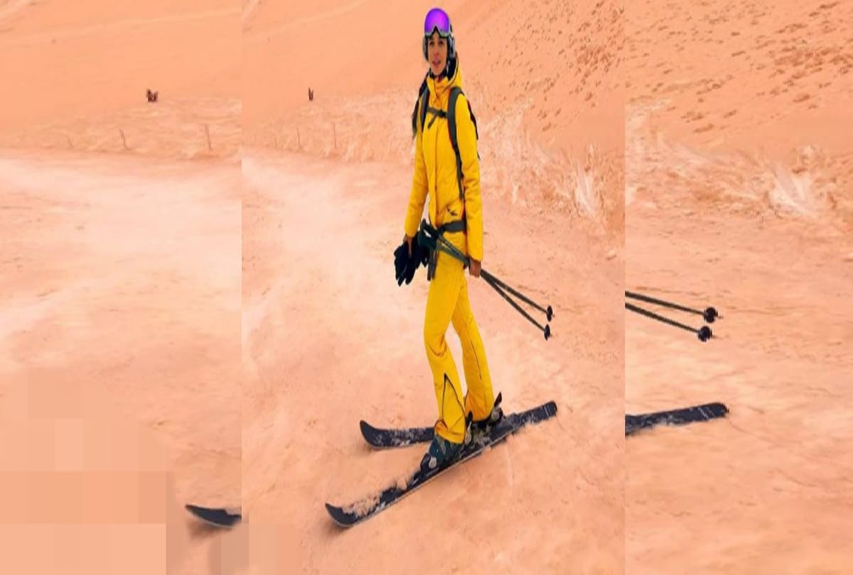 Social media flooded with pictures of orange snow in eastern europe and russia