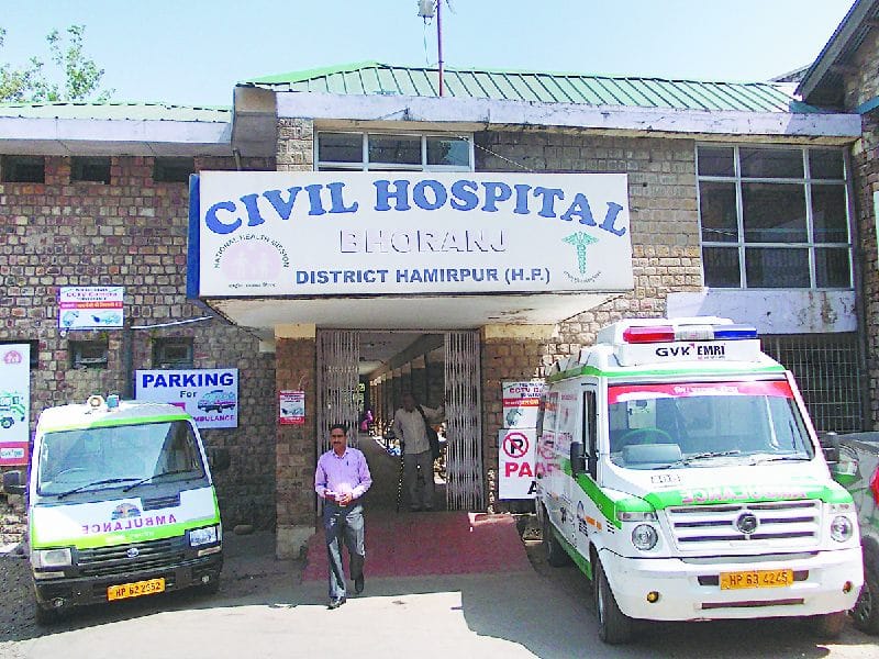 भोरंज में नए अस्पताल भवन के निर्माण को हुई पैमाइश
