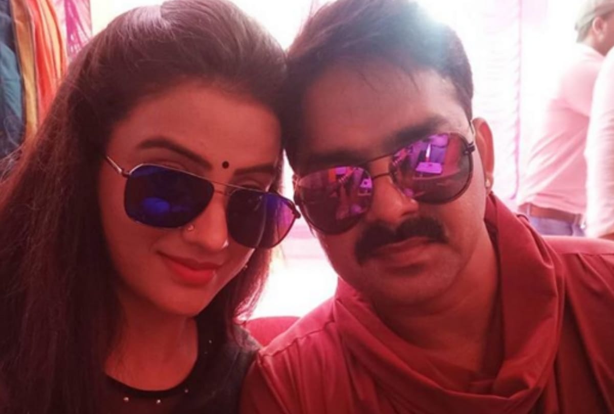 pawan singh beat akshara singh in hotel