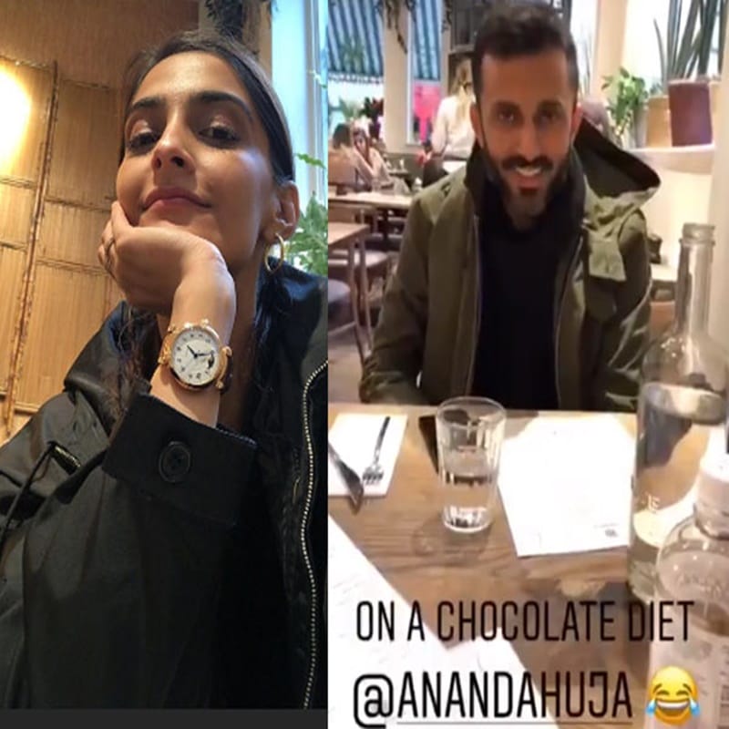 VIDEO: Sonam Kapoor cutely teases boyfriend Anand Ahuja for chocolate diet