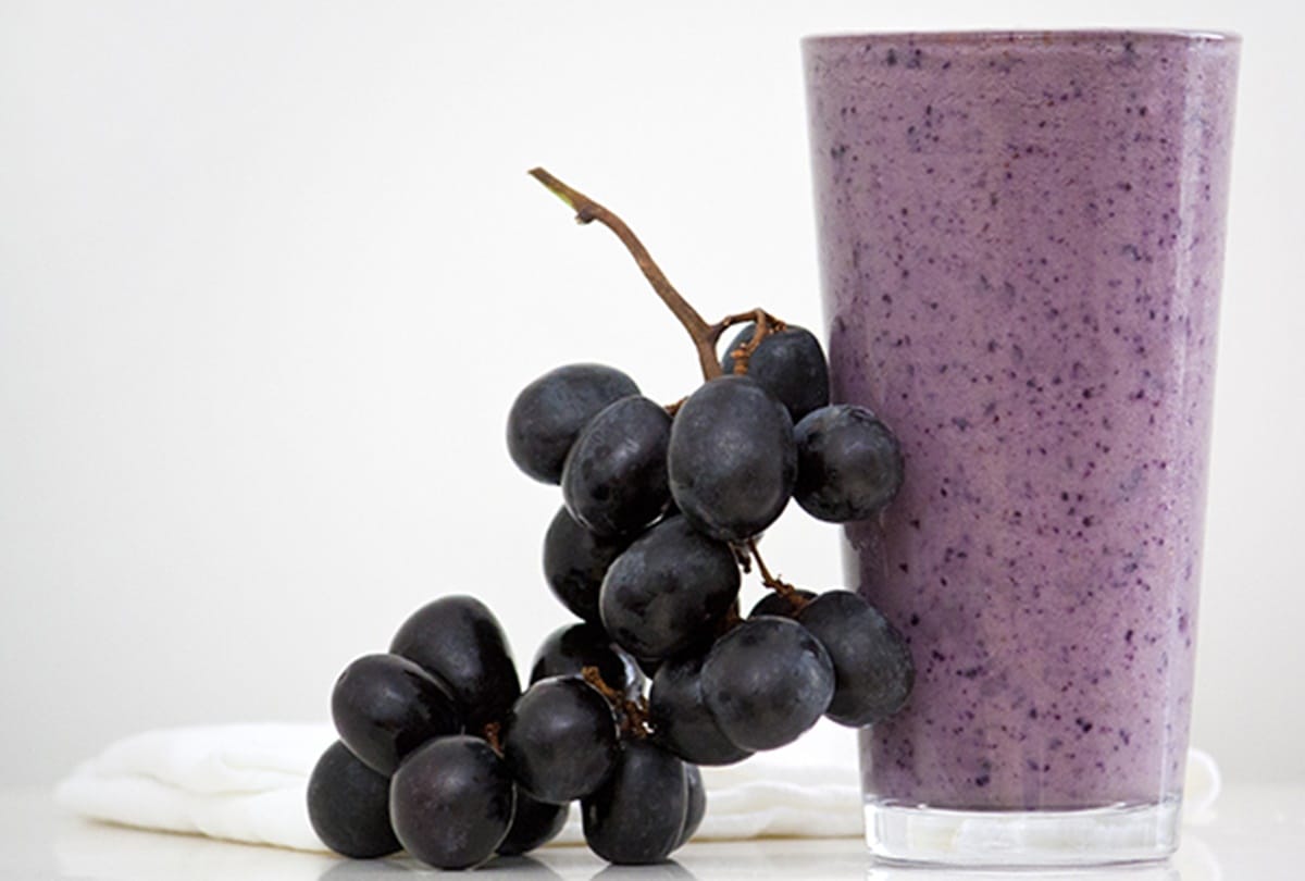 grape lassi to keep you cool this summer