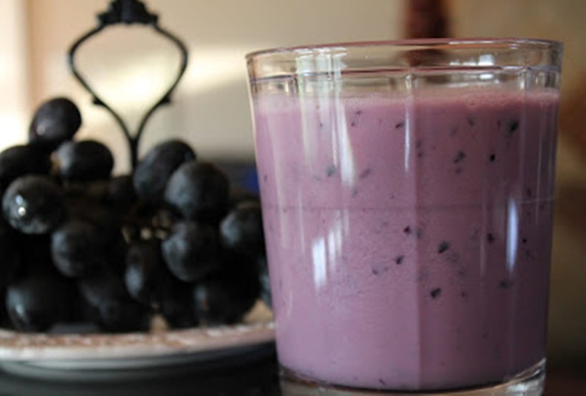 grape lassi to keep you cool this summer