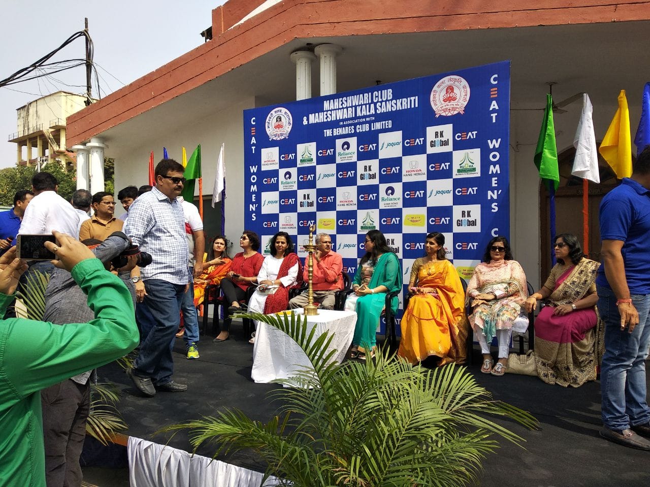 PHOTOS of womens car rally in varanasi