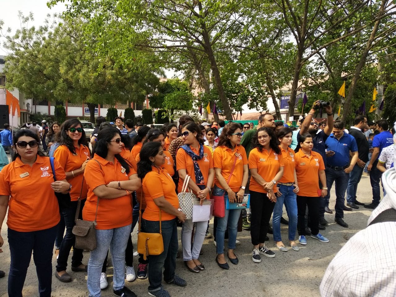 PHOTOS of womens car rally in varanasi