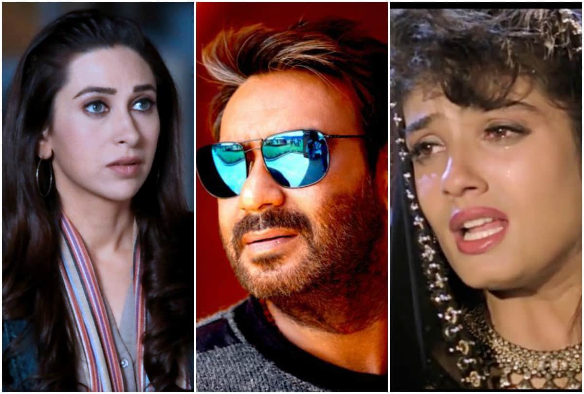 Happy birthday ajay devgn Know his Rumoured affair with Raveena Tandon and Karisma Kapoor