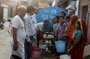 Woe for water in eight neighborhoods