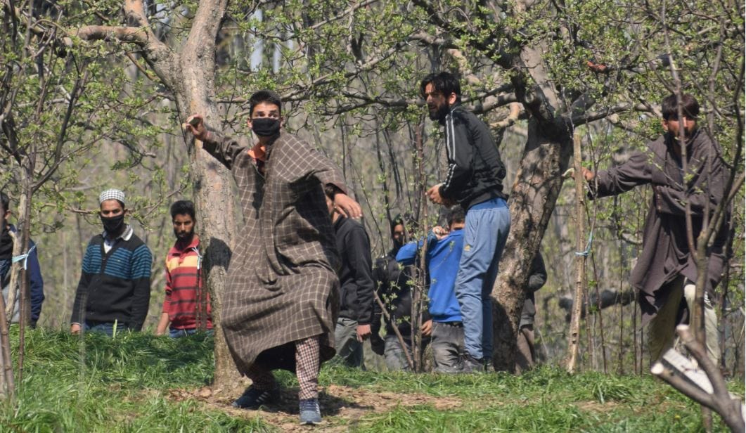 professional stone pelters arrested in kashmir valley after home ministry advisory