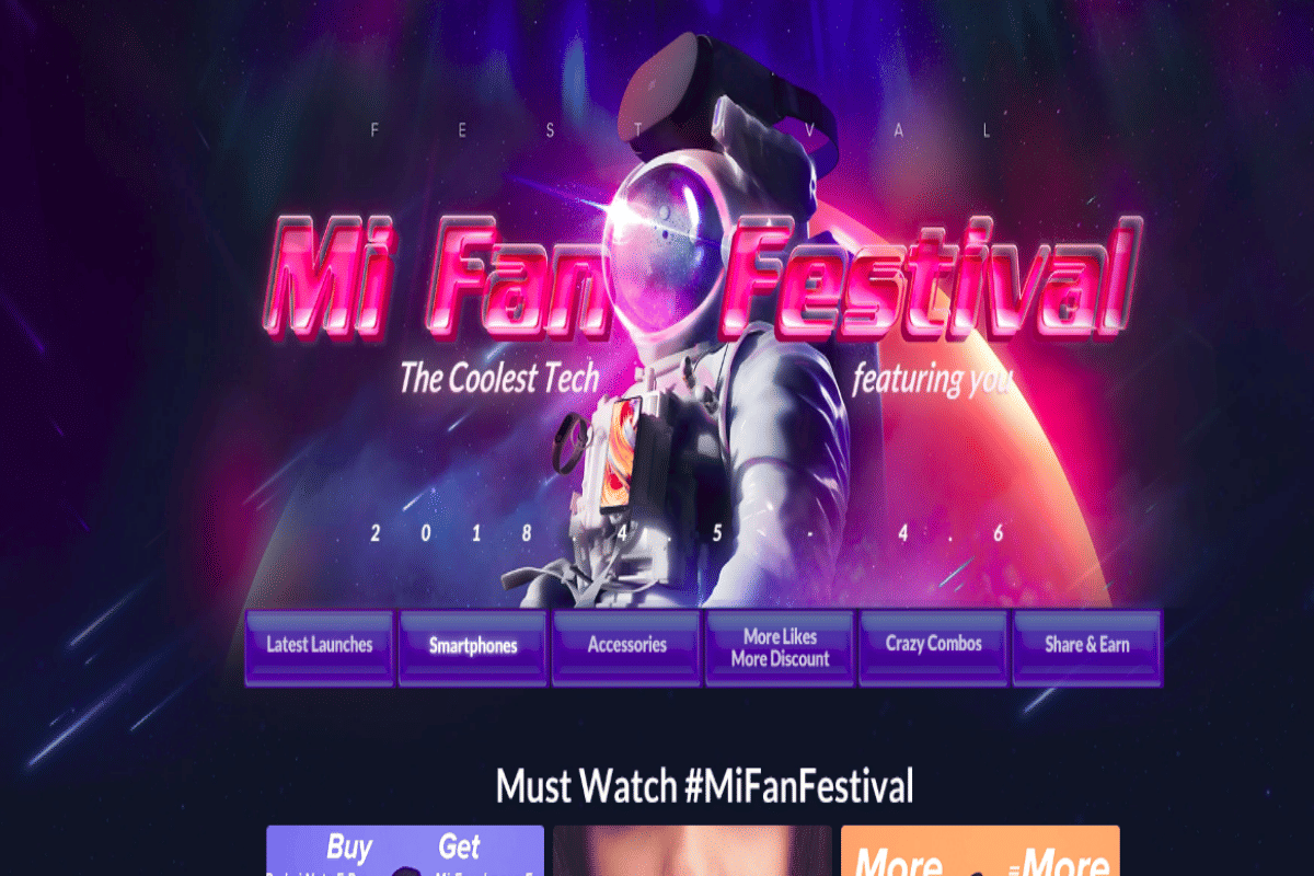 Mi Fan Festival Starts form Thursday, Discount on smartphones and more