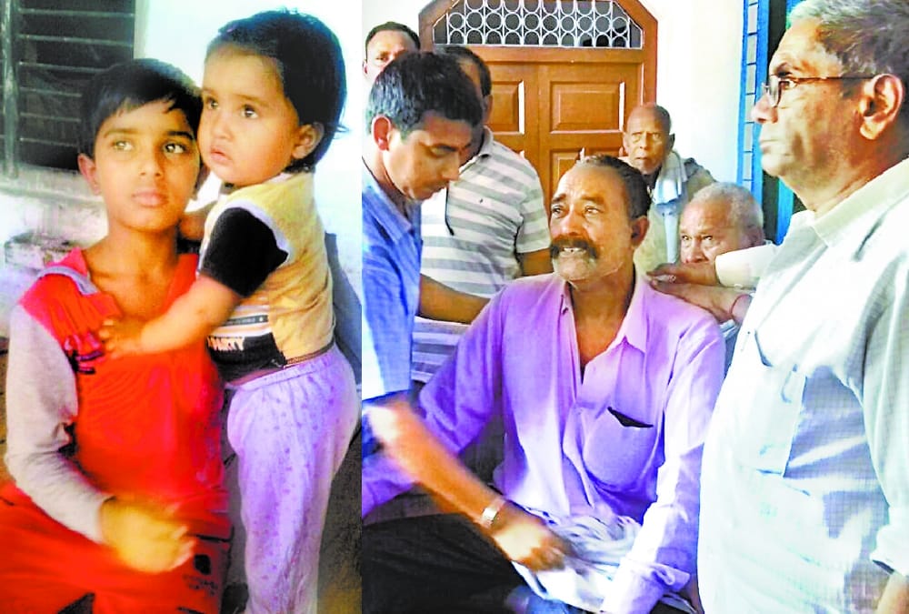 martyr nilesh singh's son pledges to become a soldier.