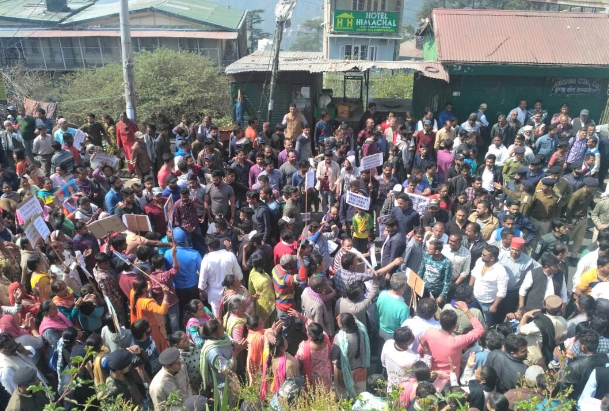  Bharat bandh Protest in Himachal Pradesh