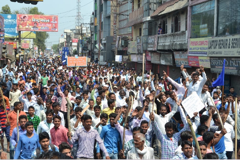 Bharat band protest violence sc st protection act in uttarakhand photos