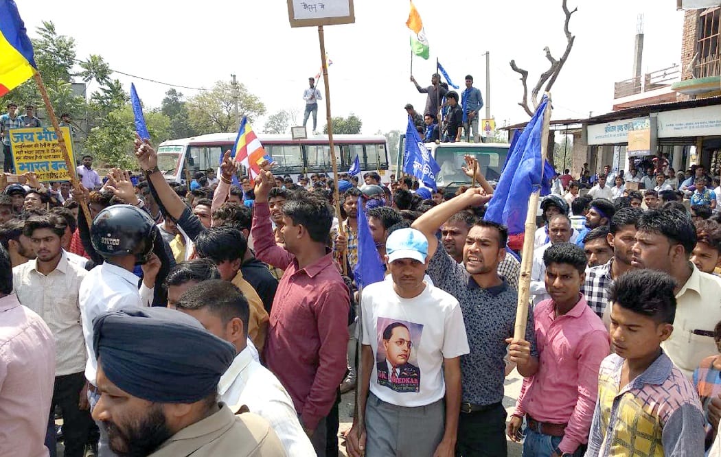 Bharat band protest violence sc st protection act in uttarakhand photos