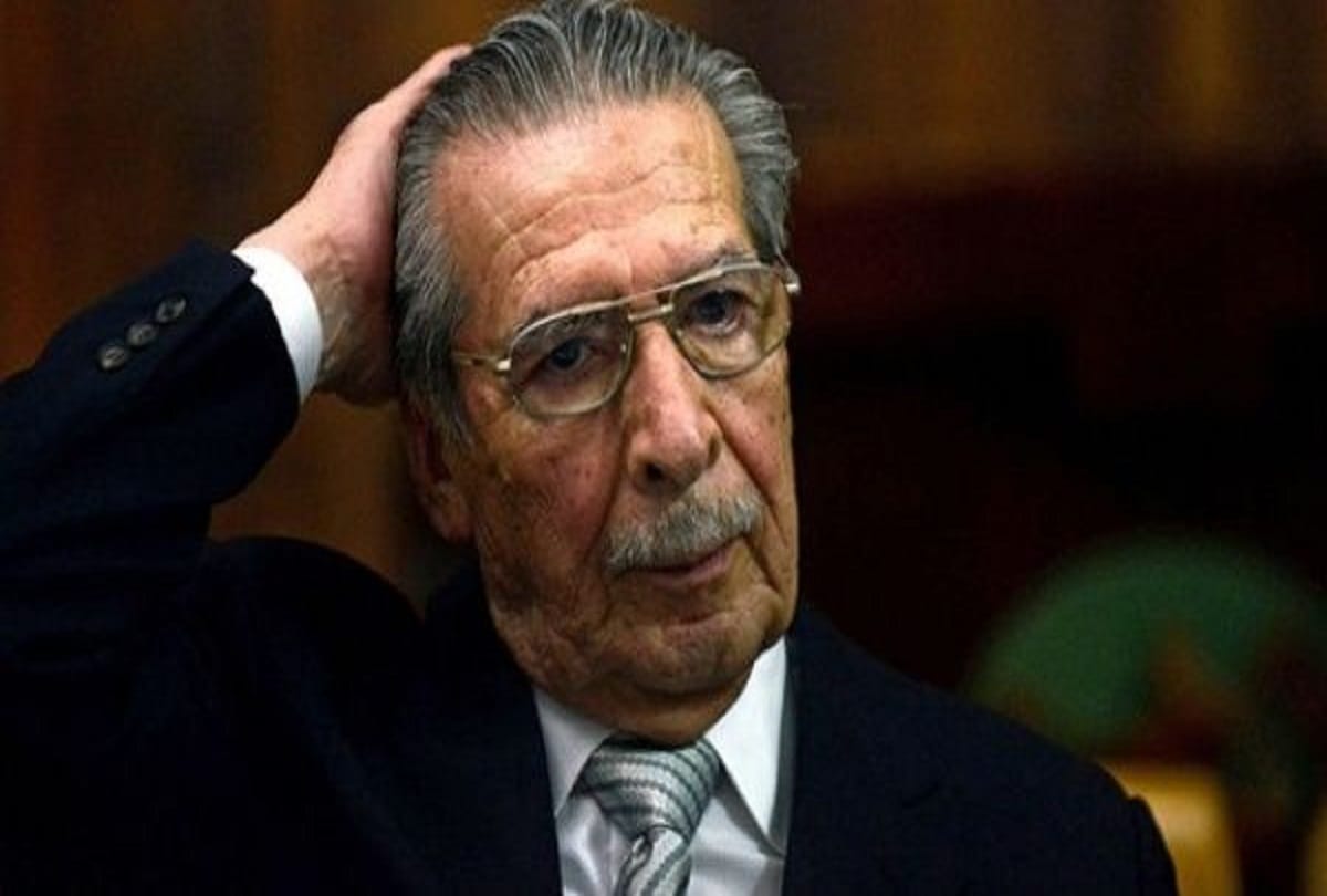 Former Guatemala dictator Rios Montt, accused of genocide, passes away