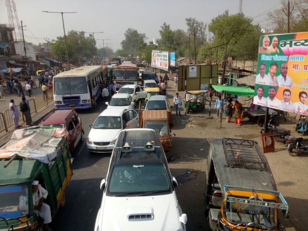 agra demonstration against changes in sc st act 