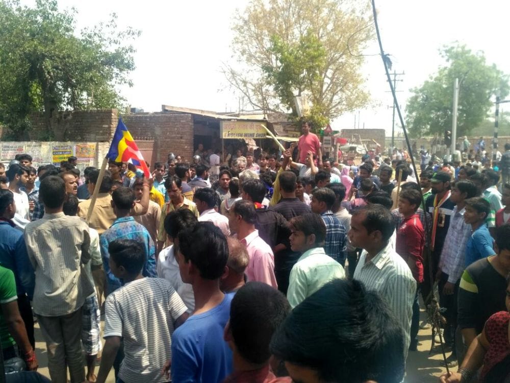 agra Police negligent to stop protesters