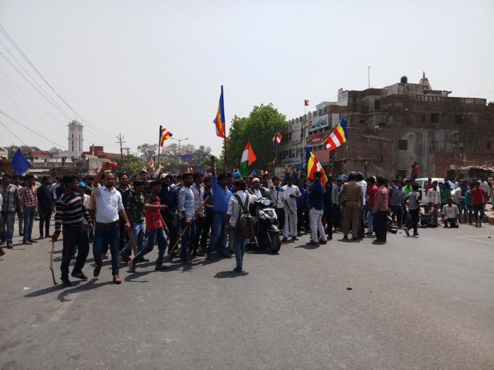 agra Police negligent to stop protesters
