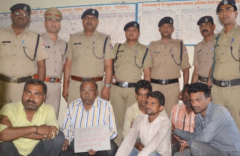 dismissed railways official running gang of thieves
