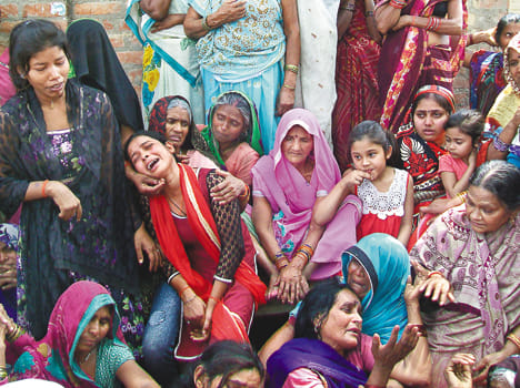 High alert situation in fatehpur city after bloody conflict