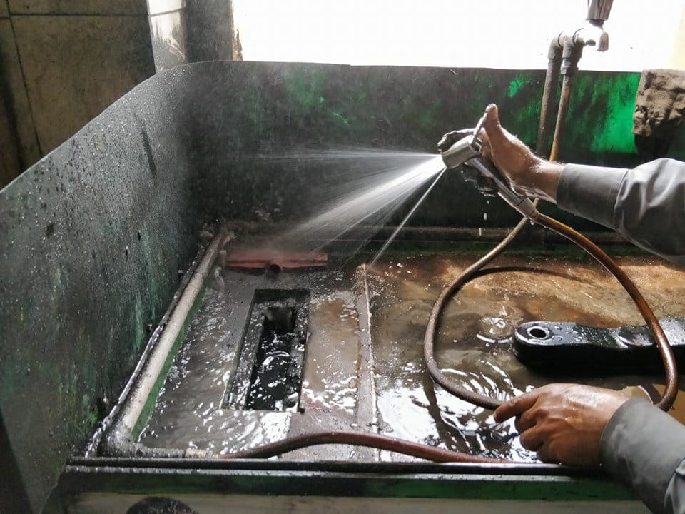 Ahibaran singh verma invent wash without water loss machine