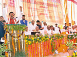 उद्घाटन समारोह में बोलते डिप्टी सीएम केशव प्रसाद मौर्य