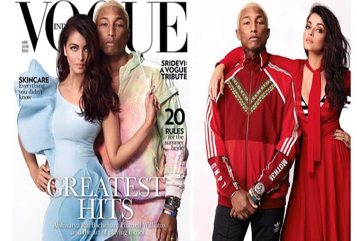 Aishwarya Rai Bachchan and Pharrell Williams come together for photoshoot