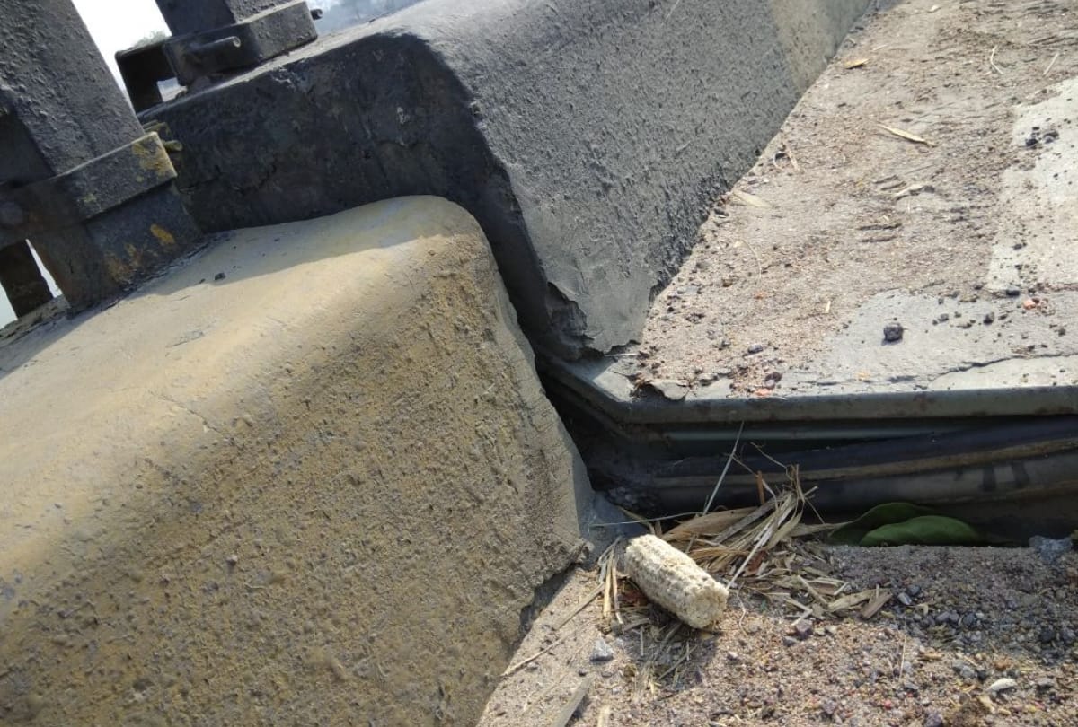 lucknow to bahraich national highway jam due to breakage in sanjay setu