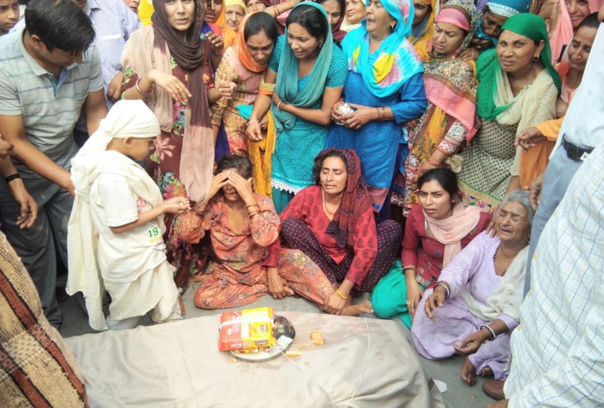 mortal remains of four himachali reached their ancestral village