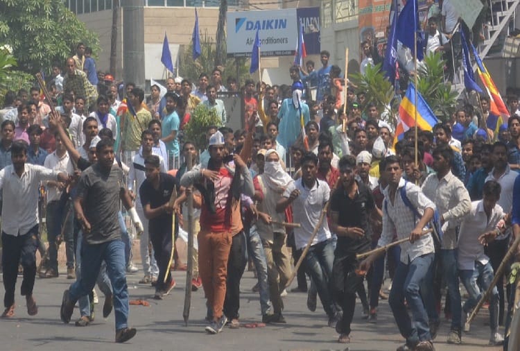 Bawal in Meerut city for seven hours, 100 injured including SP City, see photos