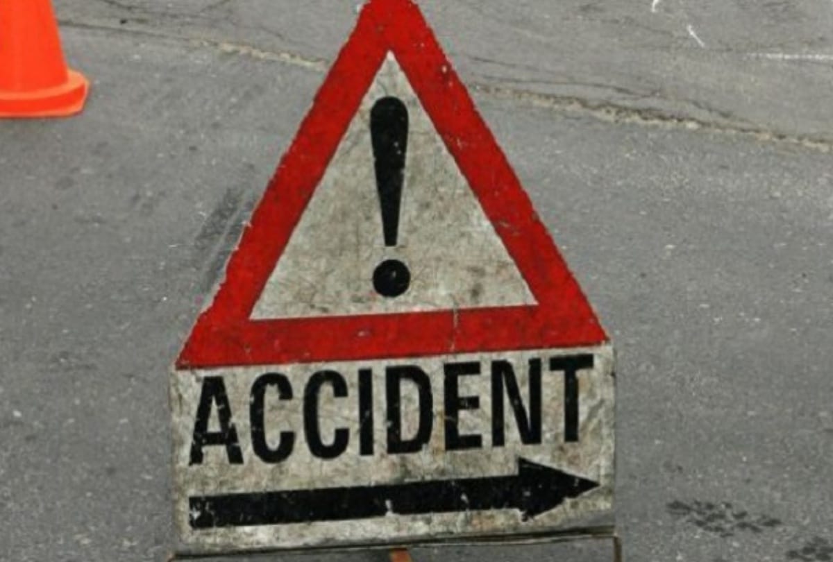 man died in accident in lucknow