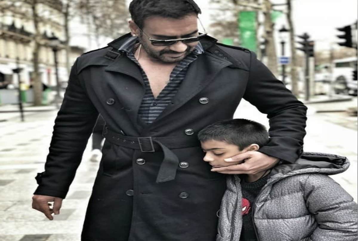 Ajay Devgn roll on social media after smoking in front of his son