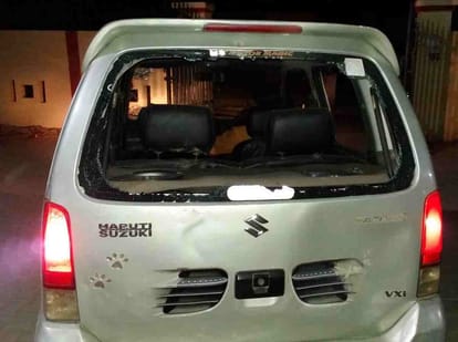 Bharat bandh villagers trying to capture police station for violence accused  