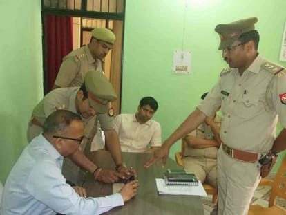 Bharat bandh villagers trying to capture police station for violence accused  