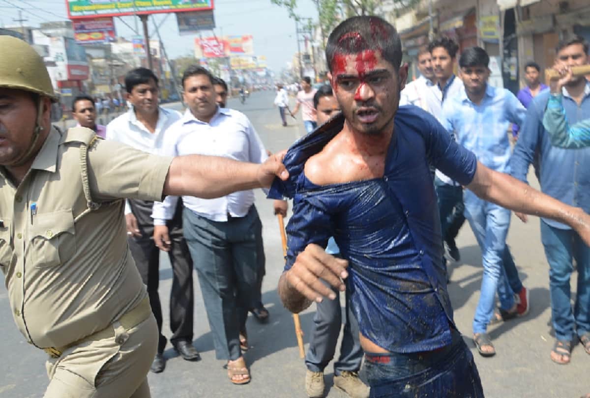 bharat bandh: cricketer bhuvaneshwar kumar stuck in protest for 3 hours took shield in gurudwara