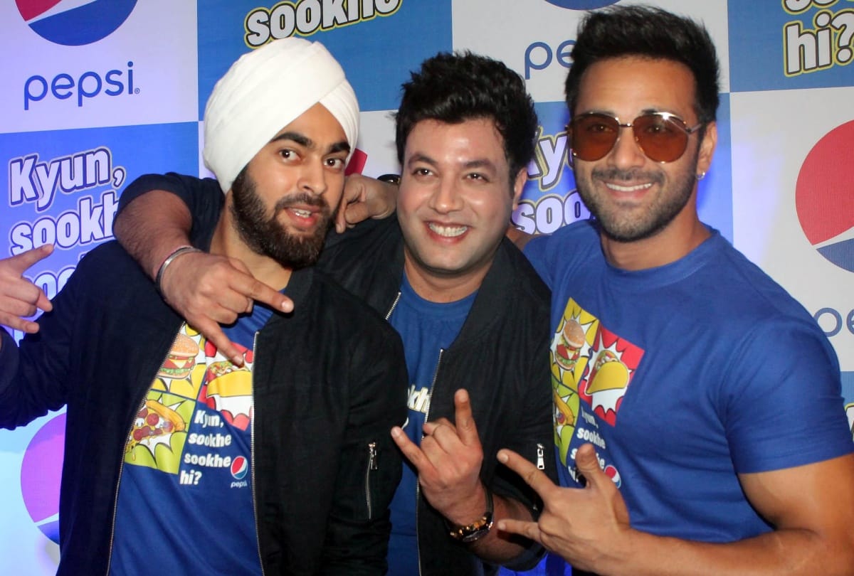 film actor pulkit samrat, varun and manjot in lucknow