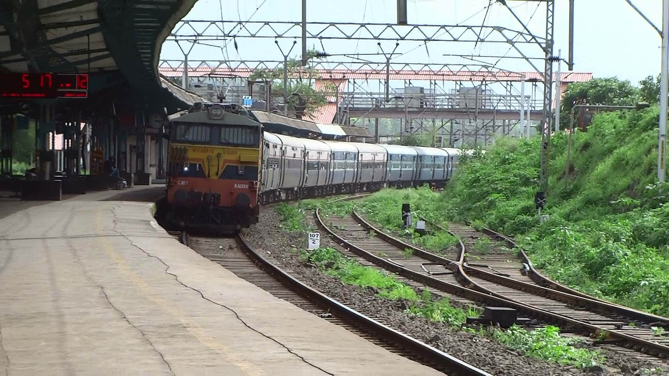 coronavirus positive man get report in middle of train journey hospitalised