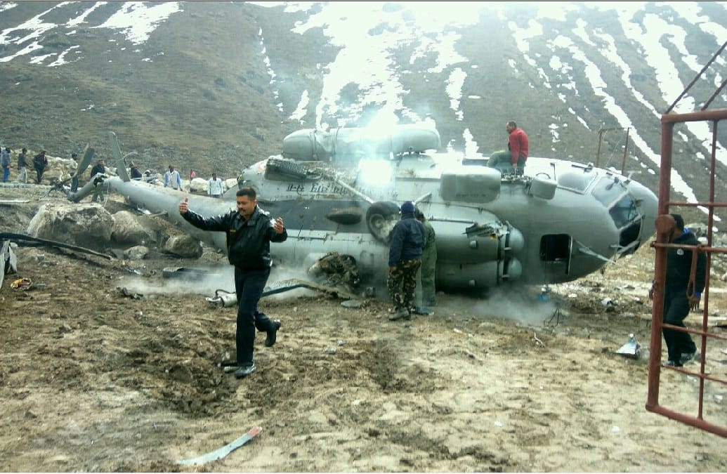 Reason Behind mi 17 crash in kedarnath