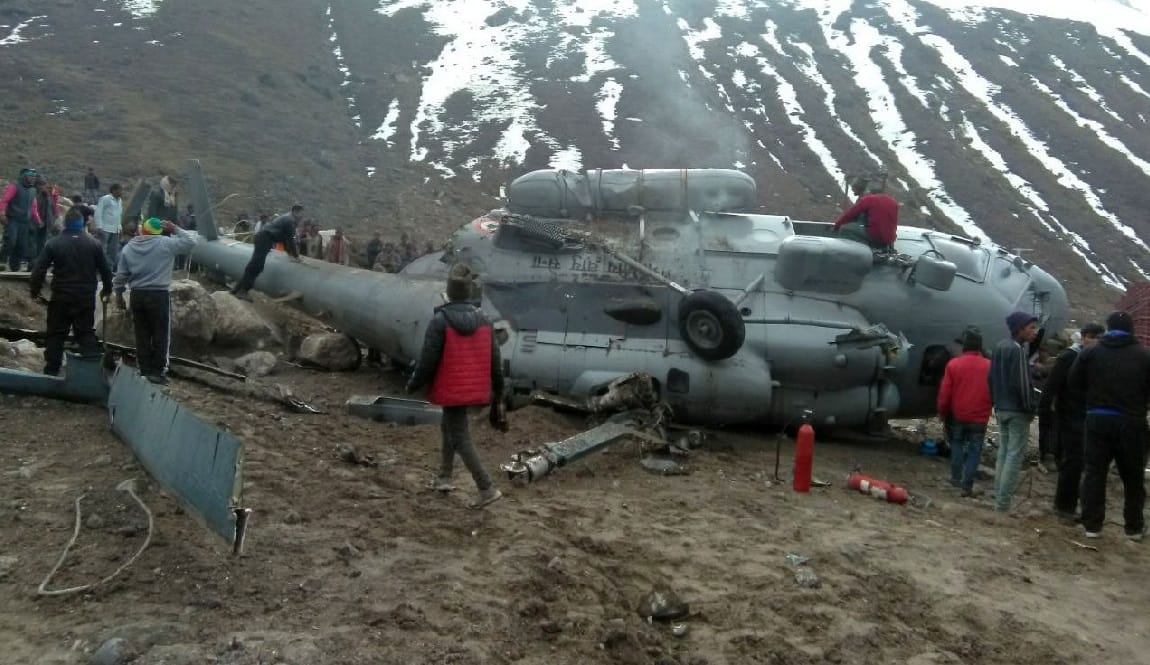 Reason Behind mi 17 crash in kedarnath