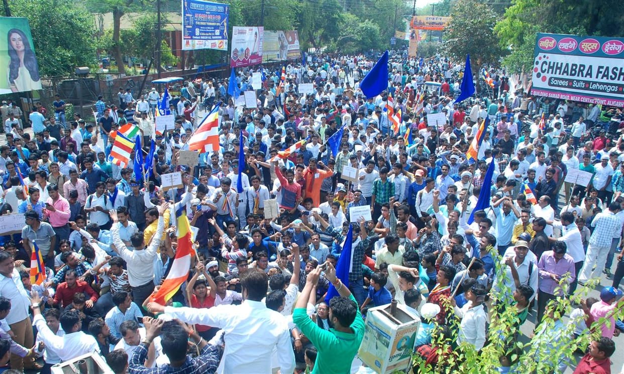 Protesters show strength with passion