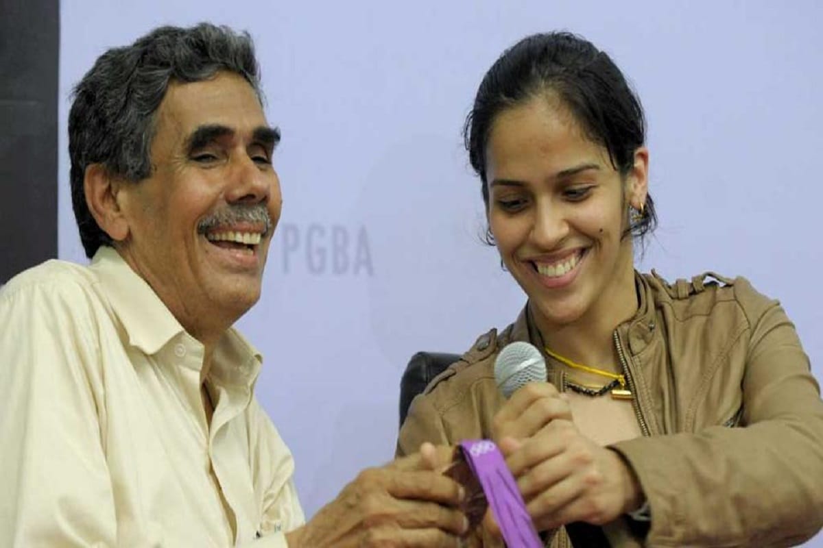 saina nehwal father get entry in gold coast sports village