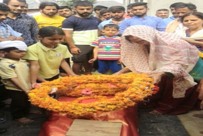 funeral of all four himachal killed in mosul in their ancestral village
