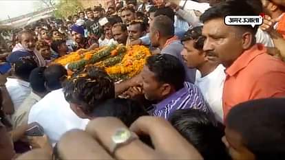 HOMAGE PAID TO MARTYR NILESH SINGH AT HIS VILLAGE