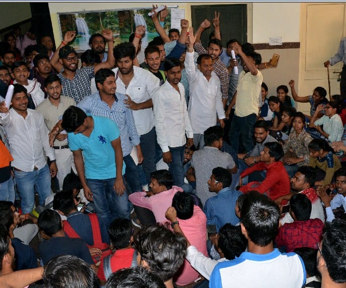 Student protests over scholarship in University