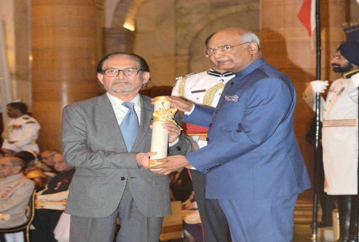 dr bc thakur honored with padma shri award by president of india