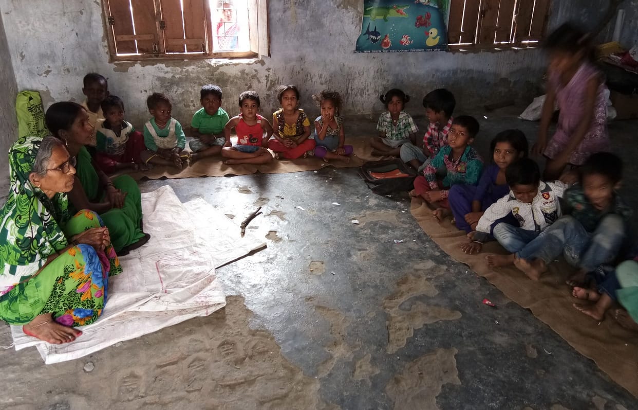 तीन महीने से आंगनबाड़ी केंद्रों पर नहीं बंटा पोषाहार