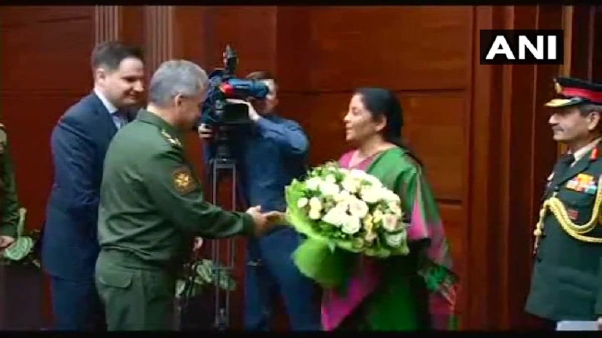 Nirmala Sitharaman & Russian counterpart discussed defence issues in a bilateral meeting
