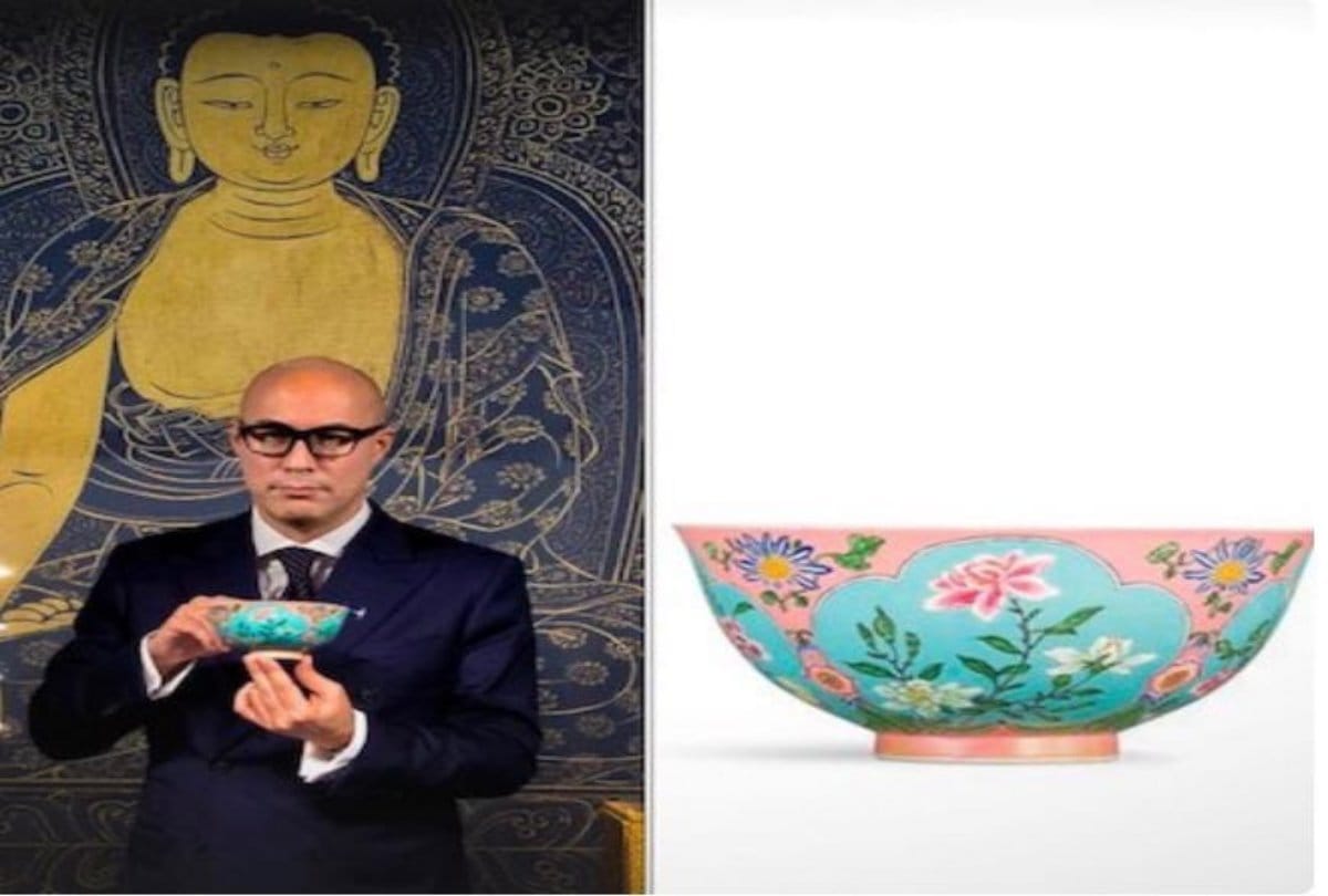 A bowl sold in 2 billion in five minute auctioned game at China