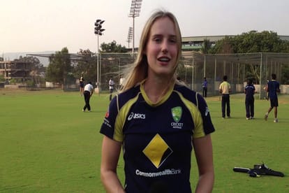 Ellyse Perry tweet about her experiencce in India after tri series