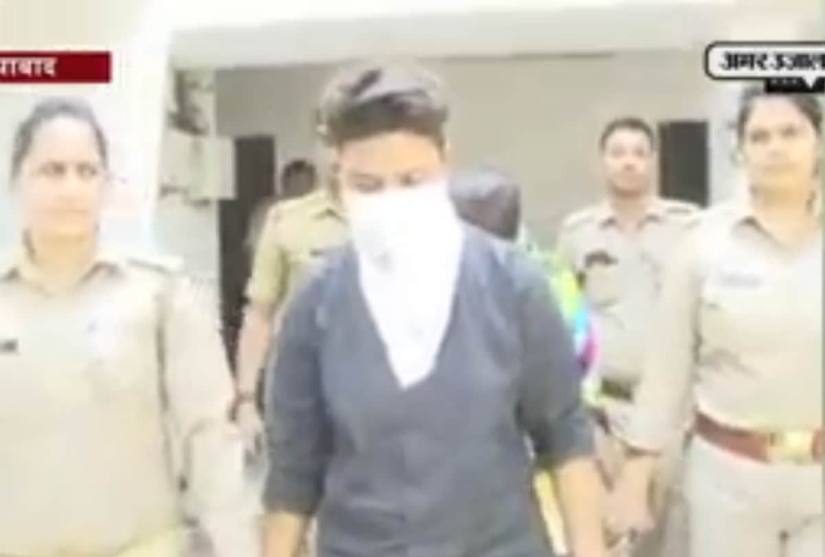 ghaziabad girl who killed her mother for lesbian relationship with teacher arrested, know full story
