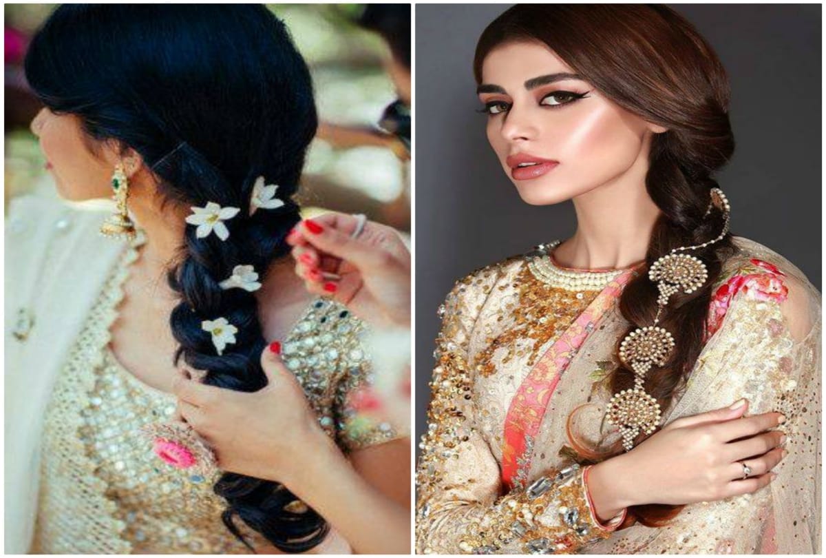 trendy hairstyle for newly married girl